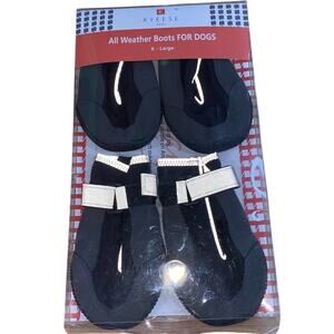 NWT Kyeese Dog Boots XL All Weather Waterproof Reflective Set 4